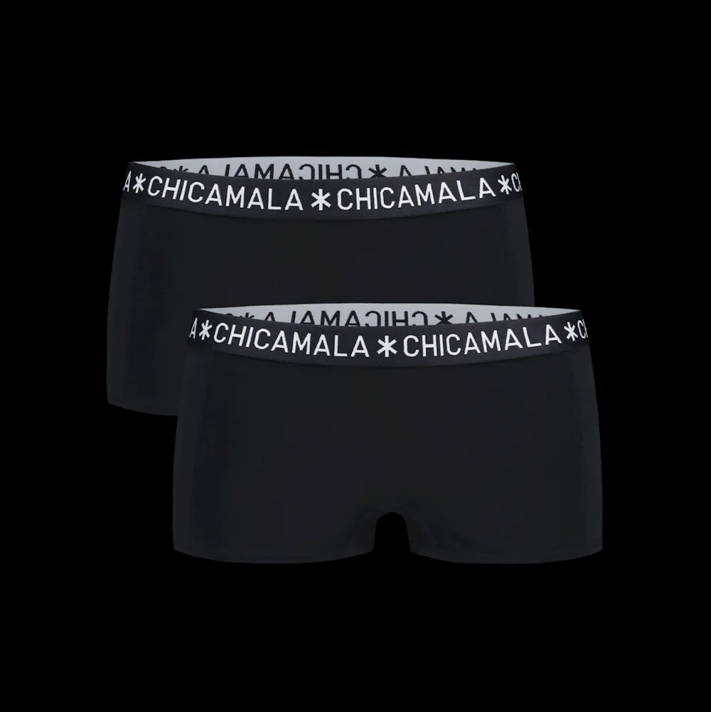 Dames 2-pack Boxershorts Effen-Muchachomalo Outlet