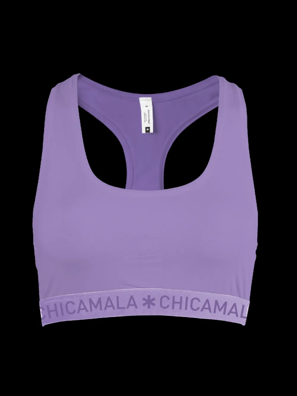 Dames 1-pack Racerback Effen-Muchachomalo Hot