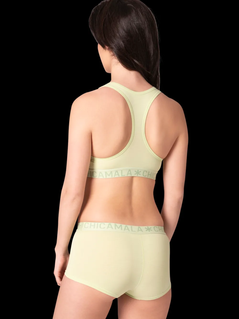 Dames 1-pack Racerback Effen-Muchachomalo Discount