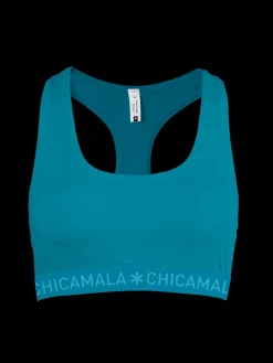 Dames 1-pack Racerback Effen-Muchachomalo New