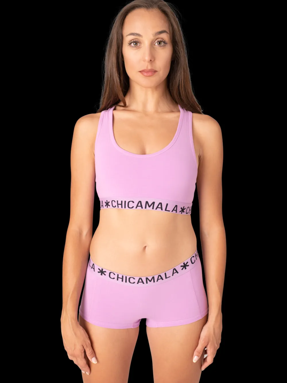 Dames 2-pack Racerback Effen-Muchachomalo Hot