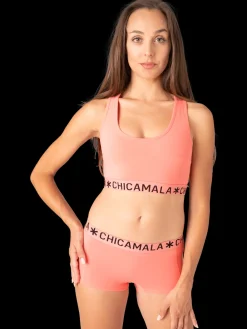 Dames 2-pack Racerback Effen-Muchachomalo Hot