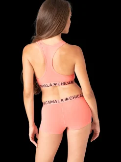 Dames 2-pack Racerback Effen-Muchachomalo Hot