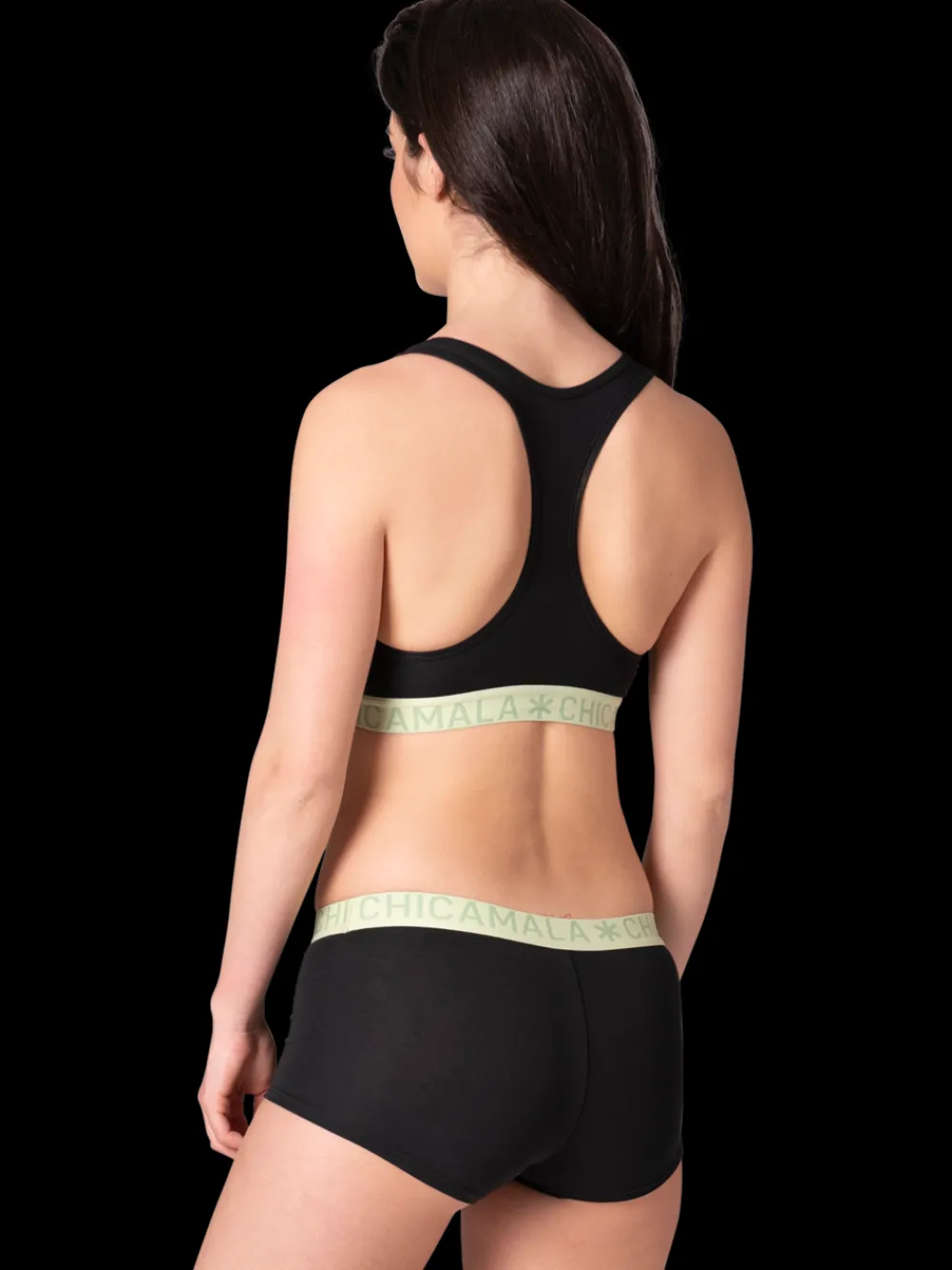 Dames 1-pack Racerback Effen-Muchachomalo Sale