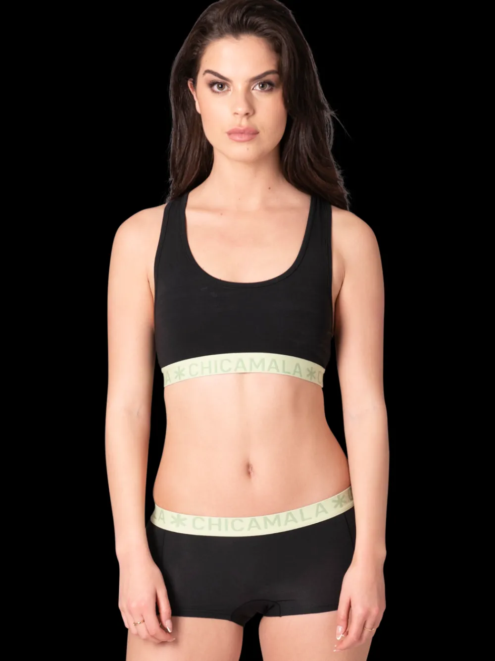 Dames 1-pack Racerback Effen-Muchachomalo Sale