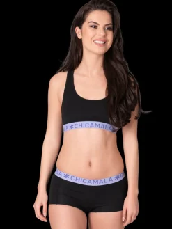 Dames 1-pack Racerback Effen-Muchachomalo Clearance