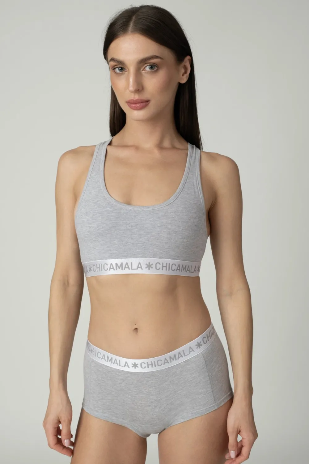 Dames 1-pack Racerback Effen-Muchachomalo New