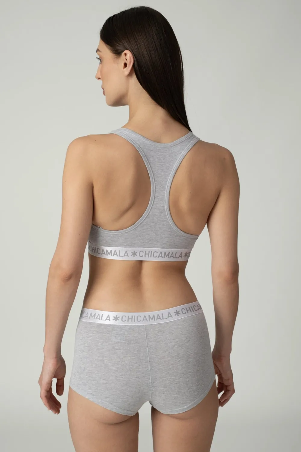 Dames 1-pack Racerback Effen-Muchachomalo New