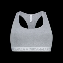 Dames 1-pack Racerback Effen-Muchachomalo New