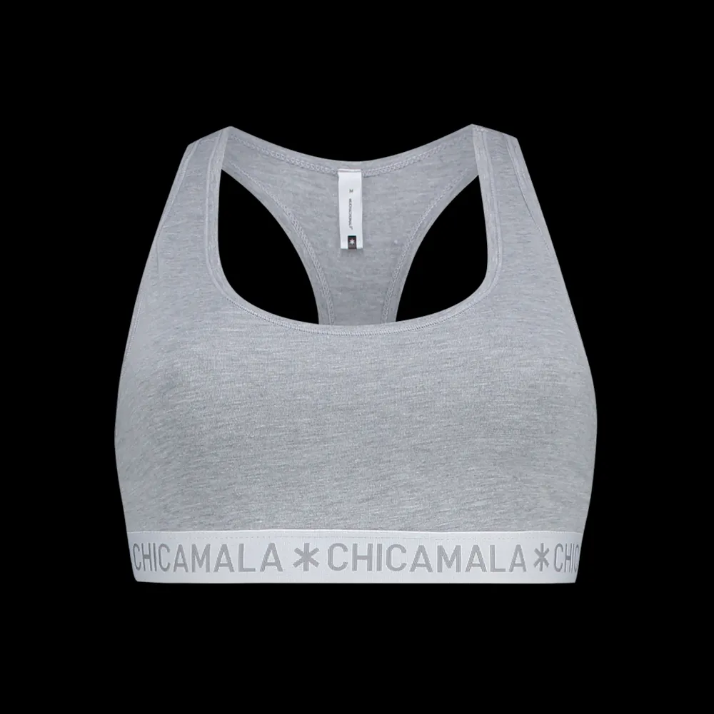 Dames 1-pack Racerback Effen-Muchachomalo New