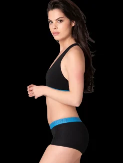 Dames 1-pack Racerback Effen-Muchachomalo Hot