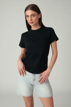 Dames T-Shirt Zwart-Muchachomalo Discount