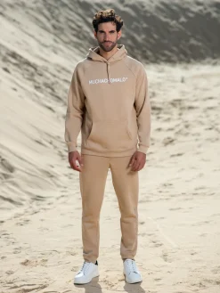 Heren Hoodie Beige-Muchachomalo Hot