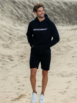 Heren Hoodie Zwart-Muchachomalo New