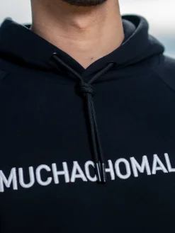 Heren Hoodie Zwart-Muchachomalo New