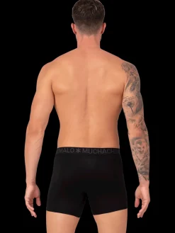 Heren 2-pack Bamboe Boxershorts Effen-Muchachomalo