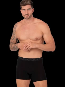 Heren 2-pack Bamboe Boxershorts Effen-Muchachomalo