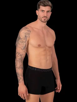 Heren 2-pack Bamboe Boxershorts Effen-Muchachomalo