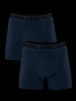 Heren 2-pack Bamboe Boxershorts Effen-Muchachomalo Discount