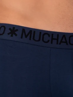 Heren 2-pack Bamboe Boxershorts Effen-Muchachomalo Discount