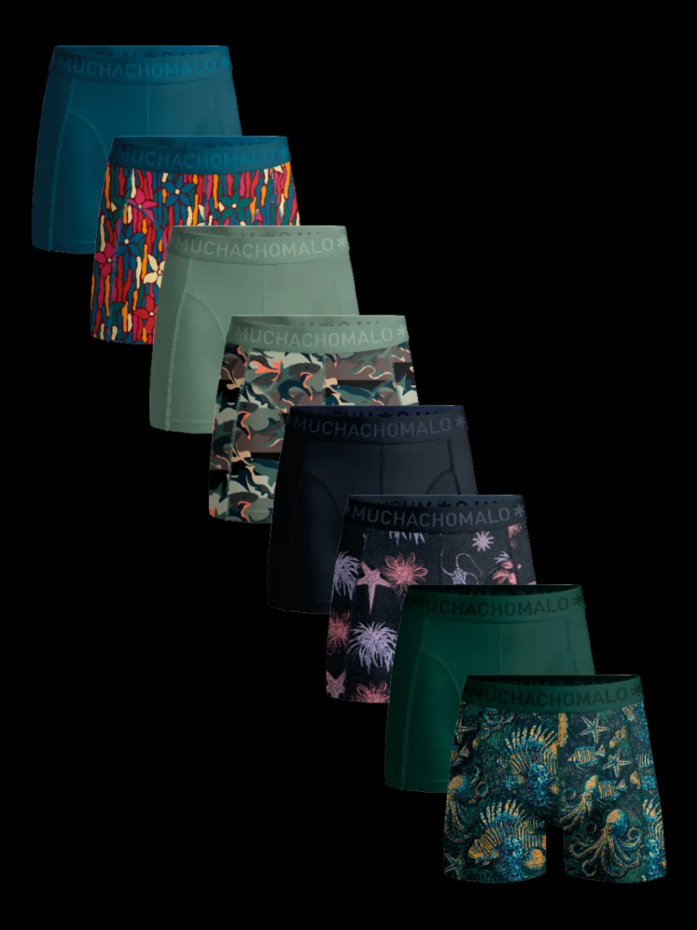 Heren 8-pack Boxershorts-Muchachomalo Outlet