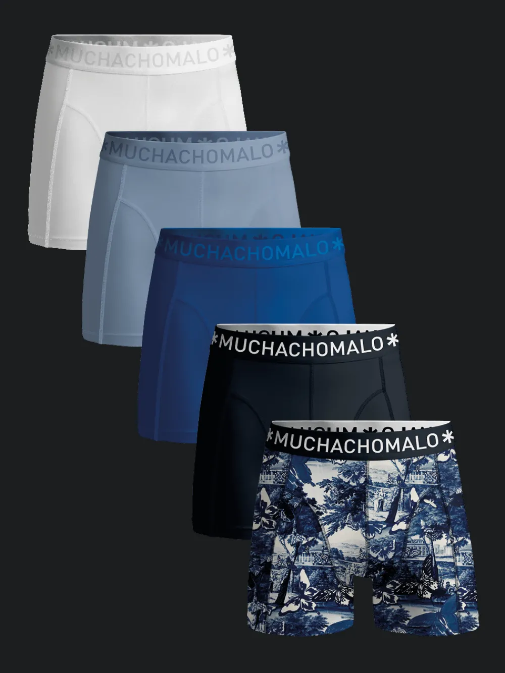 Heren 5-pack Boxershorts-Muchachomalo Clearance