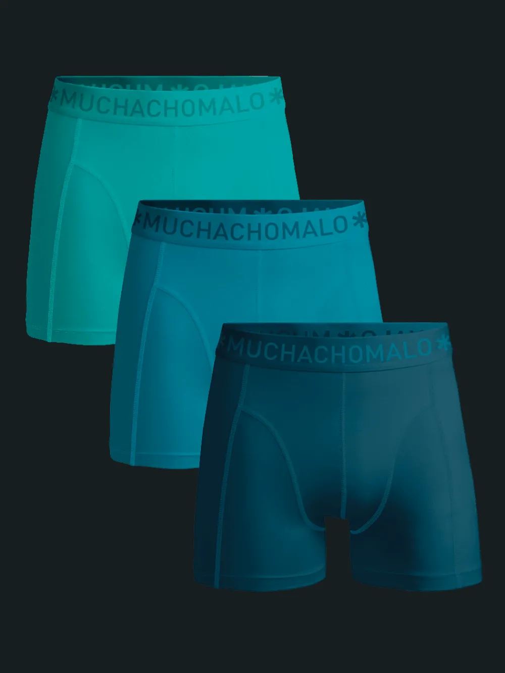Heren 3-pack Boxershorts-Muchachomalo Best