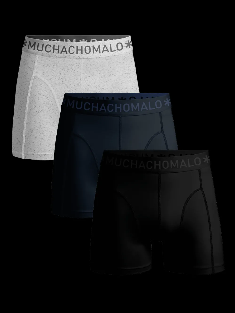 Heren 3-pack Boxershorts-Muchachomalo Hot