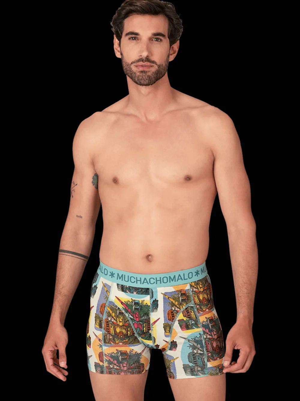 Heren 3+3-pack Boxershorts-Muchachomalo