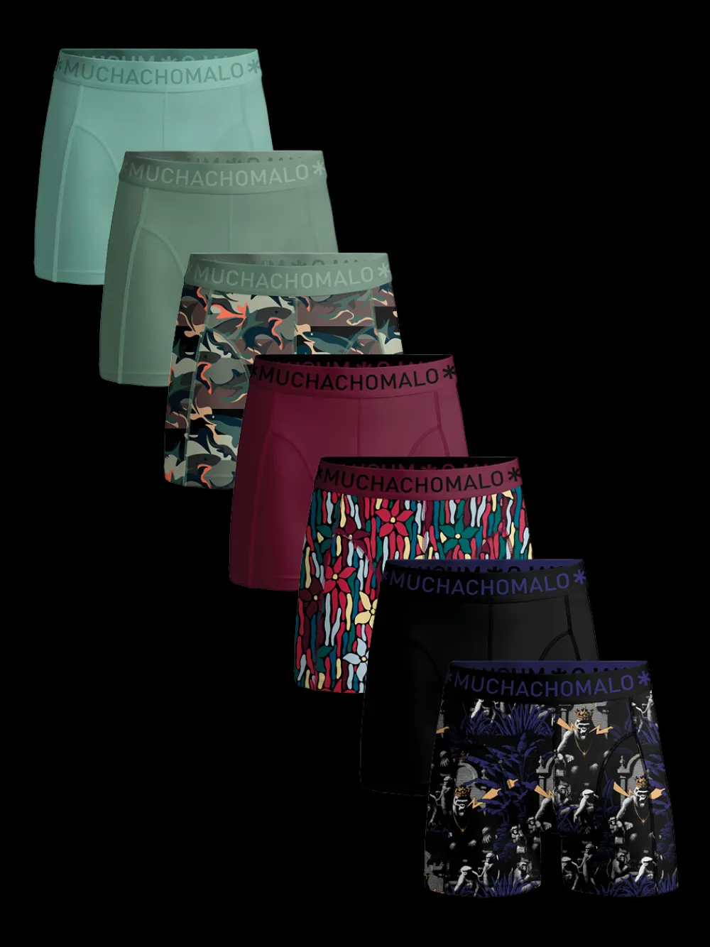 Heren 7-pack Boxershorts-Muchachomalo Hot
