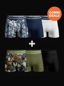 Heren 3+3-pack Boxershorts-Muchachomalo Outlet