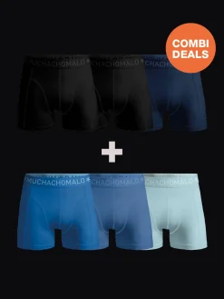 Heren 3+3-pack Boxershorts-Muchachomalo Clearance