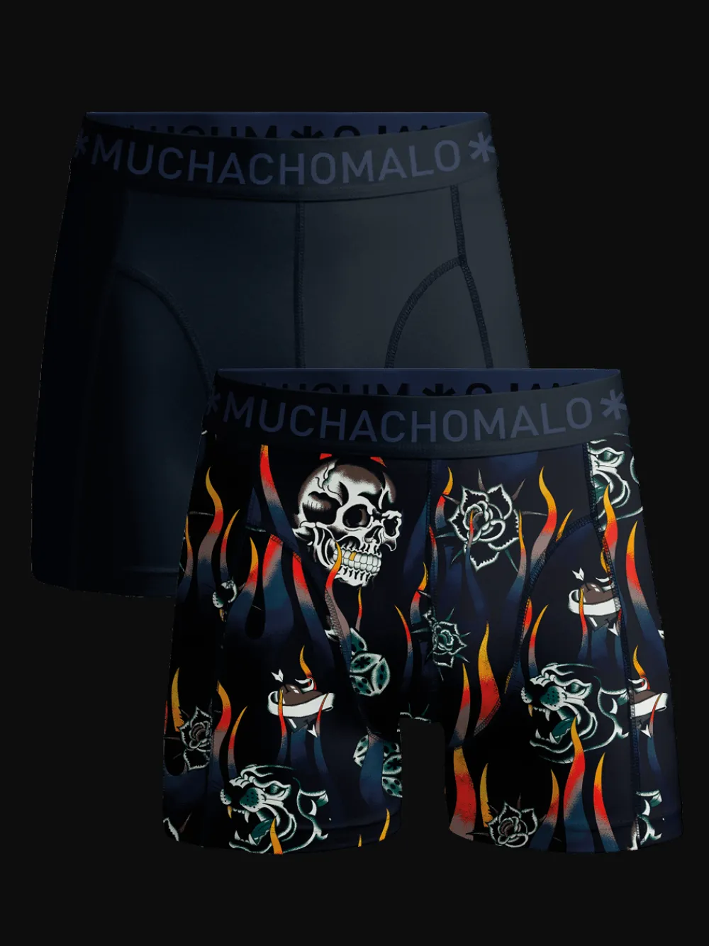 Heren 2-pack Boxershorts-Muchachomalo Clearance