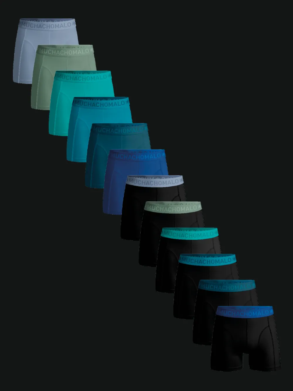 Heren 12-pack Boxershorts-Muchachomalo Outlet