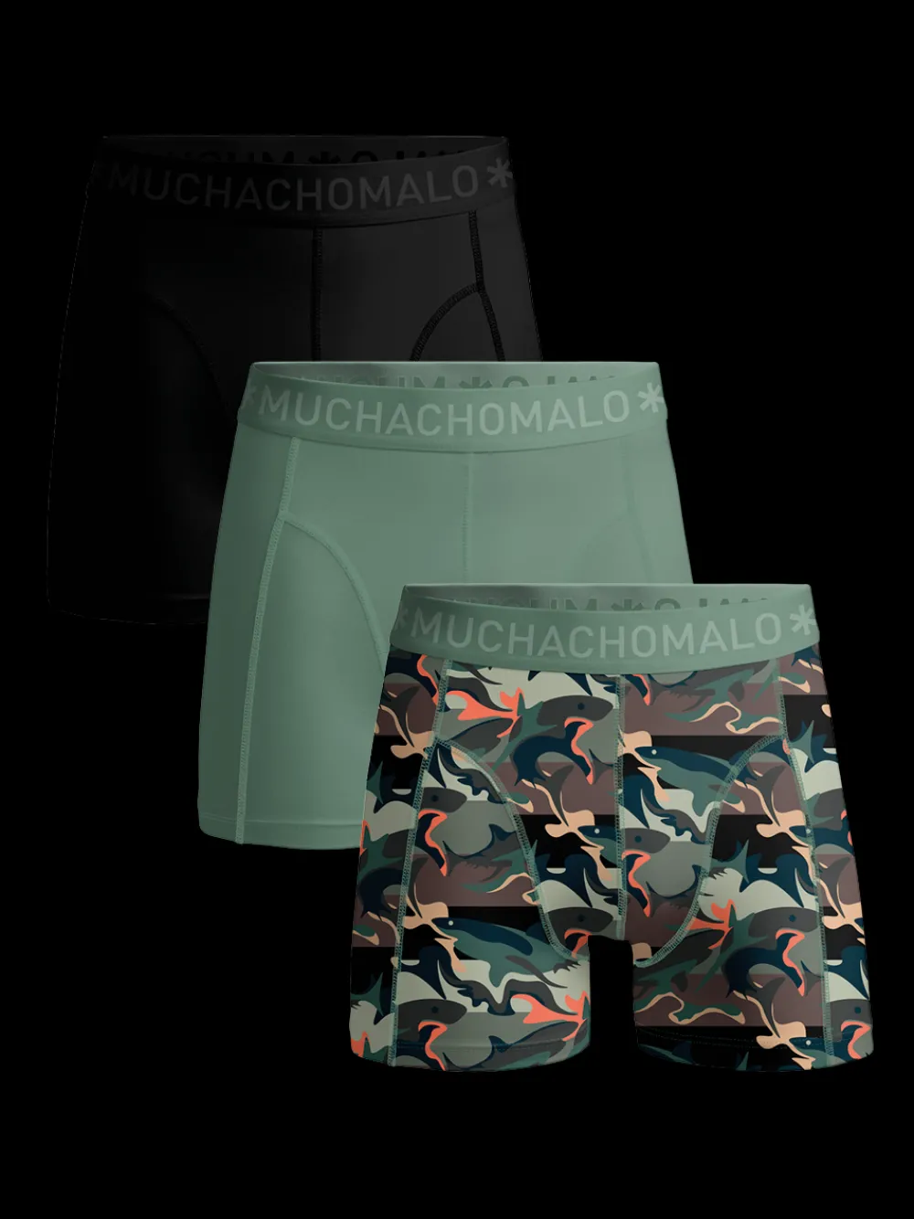 Heren 3-pack Boxershorts-Muchachomalo Best
