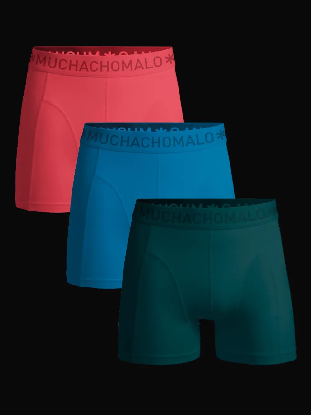 Heren 3-pack Boxershorts-Muchachomalo Hot