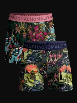 Heren 2-pack Boxershorts Ancient Civilizations-Muchachomalo Best