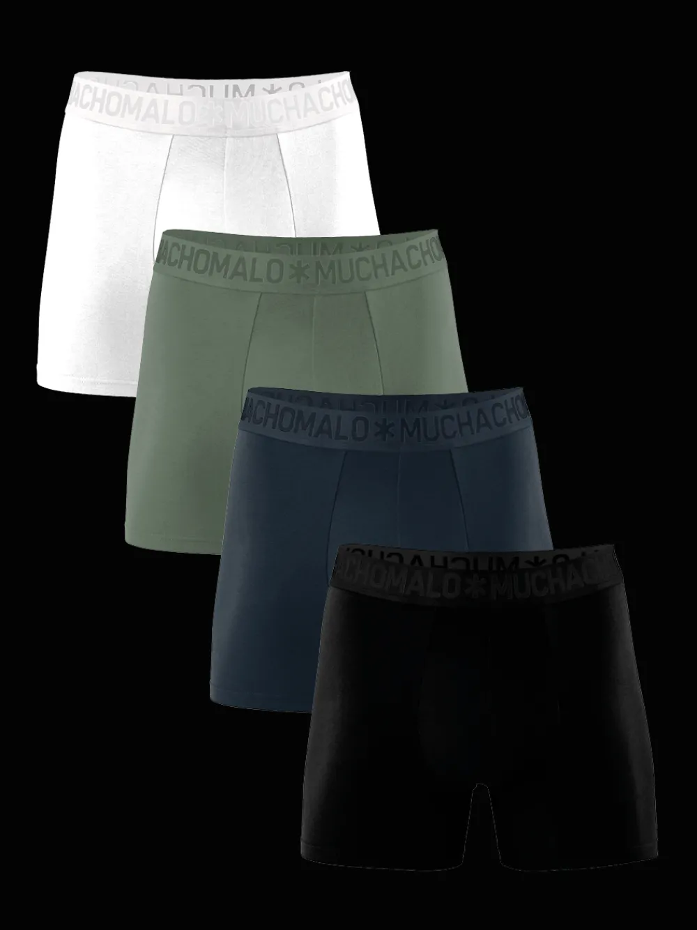 Heren 4-pack Boxershorts Bamboe-Muchachomalo Outlet