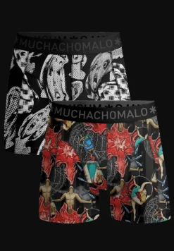 Heren 2-pack Boxershorts Circus-Muchachomalo