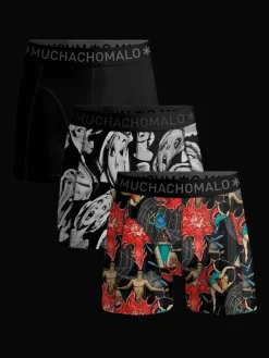Heren 3-pack Boxershorts Circus-Muchachomalo Hot