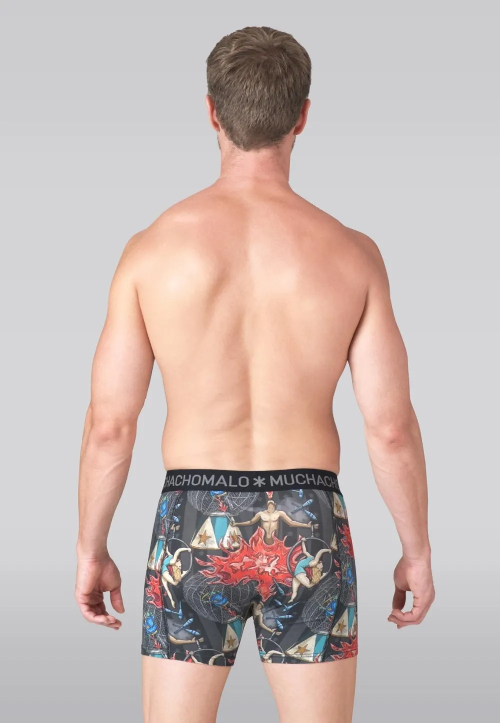 Heren 3-pack Boxershorts Circus-Muchachomalo Hot