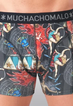 Heren 3-pack Boxershorts Circus-Muchachomalo Hot