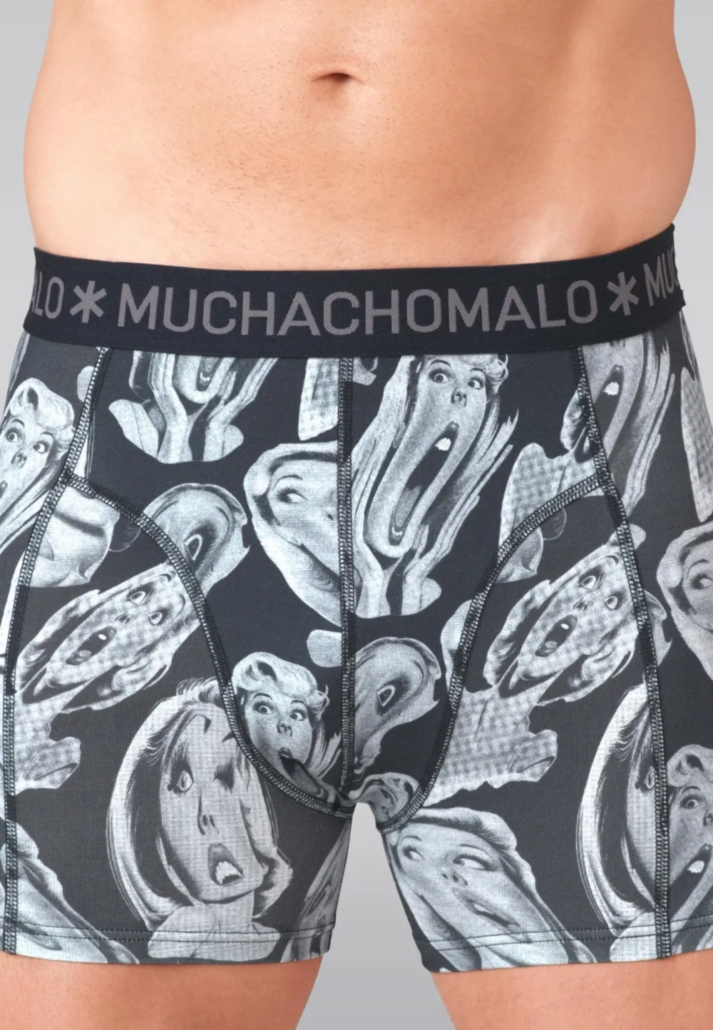 Heren 3-pack Boxershorts Circus-Muchachomalo Hot