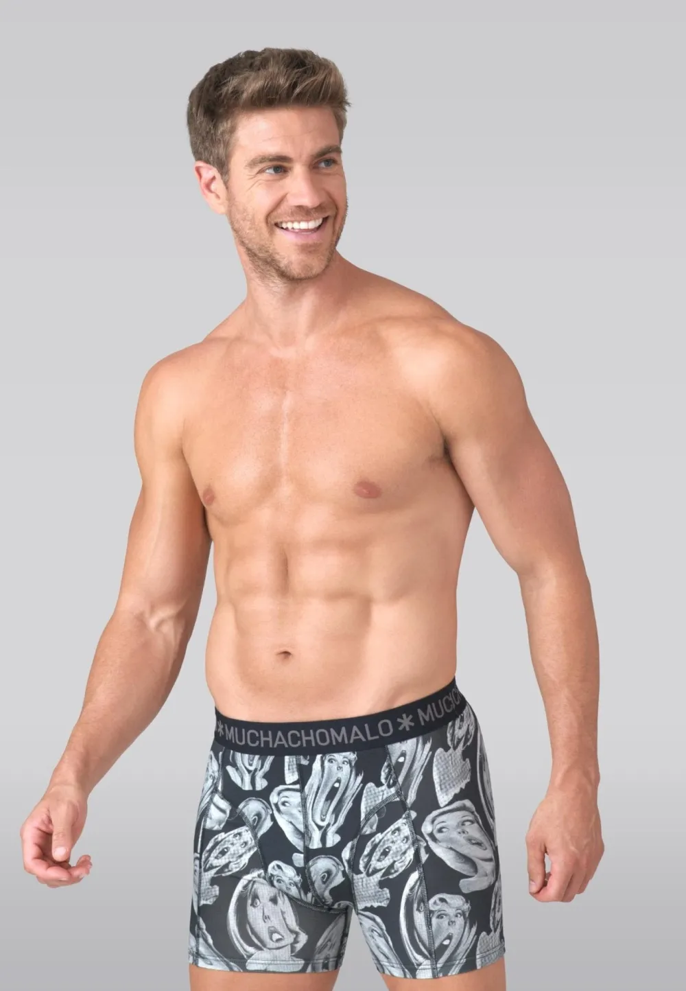 Heren 3-pack Boxershorts Circus-Muchachomalo Hot