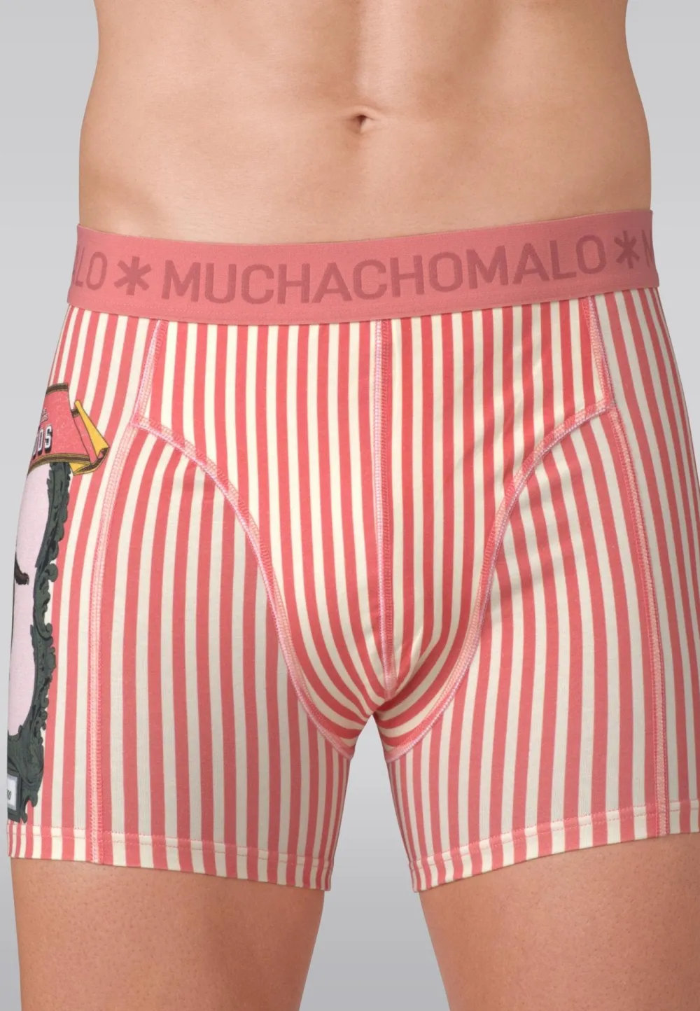 Heren 3-pack Boxershorts Circus Animals-Muchachomalo