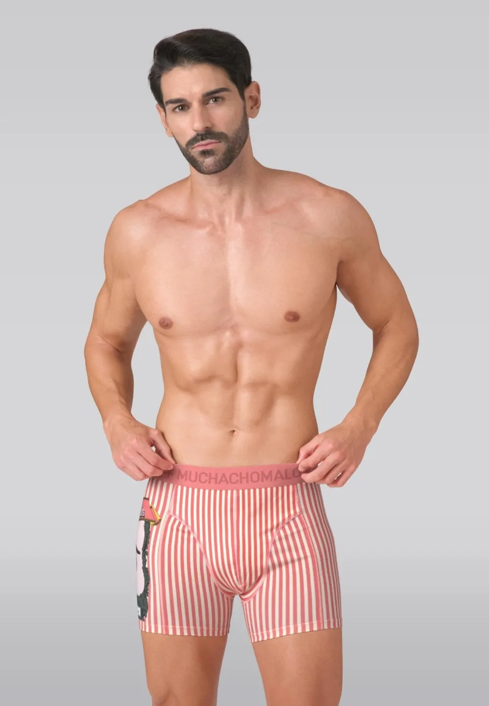 Heren 3-pack Boxershorts Circus Animals-Muchachomalo