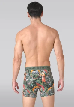 Heren 3-pack Boxershorts Circus Animals-Muchachomalo