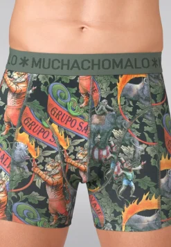 Heren 3-pack Boxershorts Circus Animals-Muchachomalo