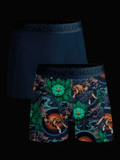 Heren 2-pack Boxershorts Cotton Modal-Muchachomalo Discount