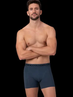 Heren 2+2-pack Boxershorts Effen-Muchachomalo Sale